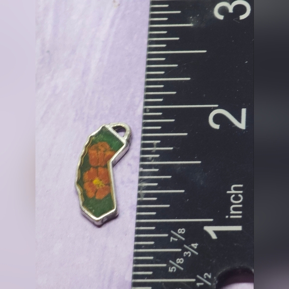 Brighton Silver Tone & Enamel California Charm - Picture 2 of 3